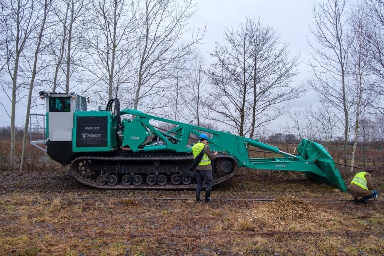 Maszyna do kablowania sieci energetycznych PGE 5